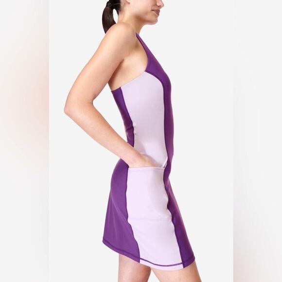 Sweaty Betty Power Stretchy Workout Dress with Shorts Colorblock NEW Retail $118 - Picture 6 of 13